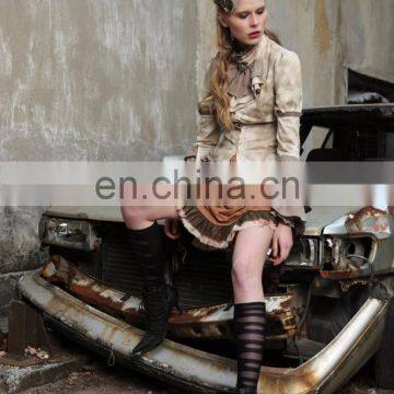 Steampunk Style Puffed Short Skirt by RQBL photo-6