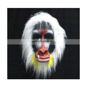 Manufature New Hotsale Halloween Carnival Party Latex Animal Chimp Mask