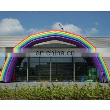 HI-CE SGS factory price oxford/pvc inflatable archway.inflatable arch tent