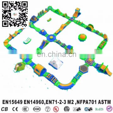 Outdoor Combined New floating aqua park adult Inflatable water park equipment