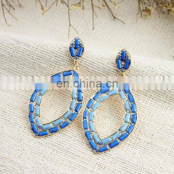 2014 new European and American Korean pop upscale earrings diamond earrings