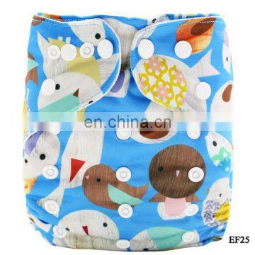 Elinfant2017 Most Popular Digital Baby Cloth Diapers Washable Suede Cloth Fast Dry Nappy Reusable Pocket Cloth Diaper photo-4