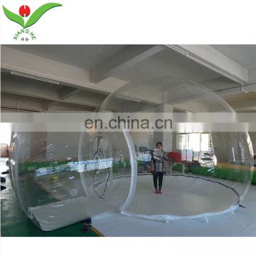 Outdoor 360 degree view inflatable PVC clear bubble tent for sale