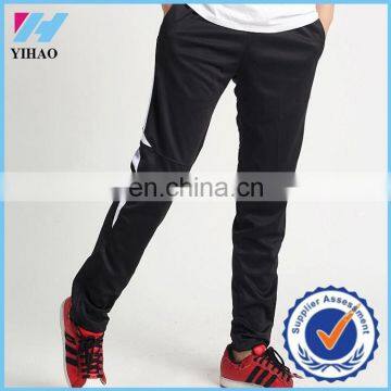 Yihao 2015 new design men's cheap patchwork sports pants football training jogging pants