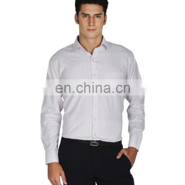 White Cotton Blend Shirt