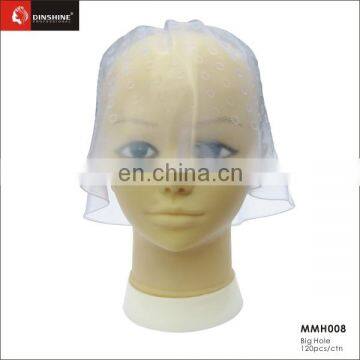 Superior Quality Transparent Soft Rubber Hair Heat Salon Hair Dye Cap photo-2