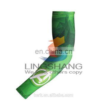 2016 Hot Wholesale New Design Color Printing Elastic UV Protection Quick Drying Breathable 100%Polyester Sports Wear Arm Sleeves photo-6