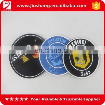 home decoration customed printed small cheap sale magnet soft PVC coaster