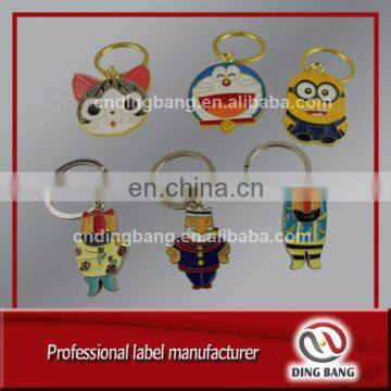 OEM Wholesale High Quality Soft Enamel Type And Promotion Use Popular Cheap Festival Gift Metal Custom Made Keychain