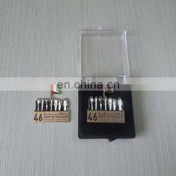Custom Seven Sheikh UAE National Day Gifts Metal Lapel Pin With Box for Souvenir photo-2