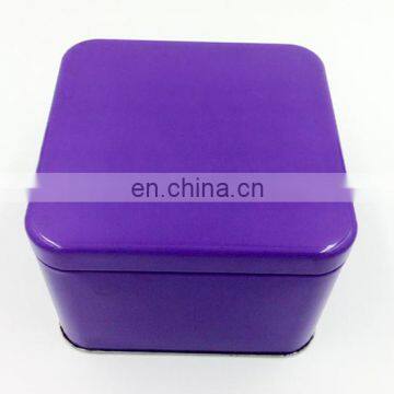 Factory Direct Green Printing Square Tin Box Tea Packing Tin Cases