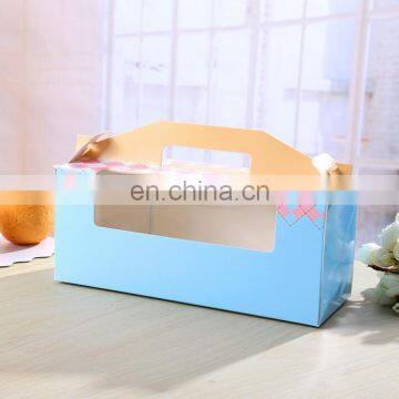 Factory price custom made personalized bag shaped decorative cake boxes