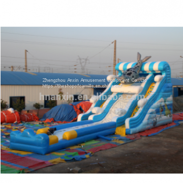 Inflatable Commercial Water Park Products Water Slides, Seal Sea Dog Type Inflatable Slide photo-5