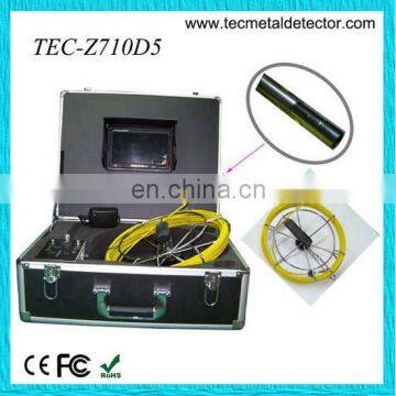 7inch Color Monitor Waterproof Plumbing Inspection Camera With 100m Cable TEC-Z710D5
