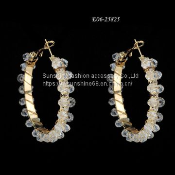 Hoop E06-25825，  Wholesale earrings,Fashion earrings,Fashion jewelry sets