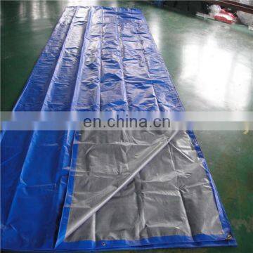 Tarpaulin stripe awning