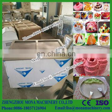 Cold stone marble slab top ice cream machine / frying ice cream machine / fried ice cream machine