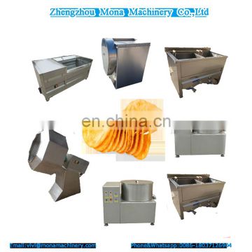 semi-automatic potato chips making machine/ frozen french fries production line