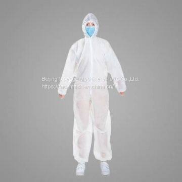 CE FDA Overalls Medical Protective Clothing Antivirus Disposable Coverall Protective Clothing