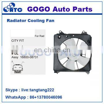 Radiator A/C Cooling Fan for CITY FIT OEM 16800-08731