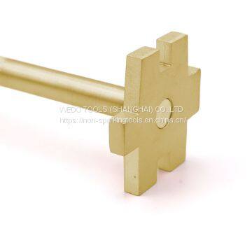 WEDO Non Sparking Aluminum Bronze Bung Wrench photo-4