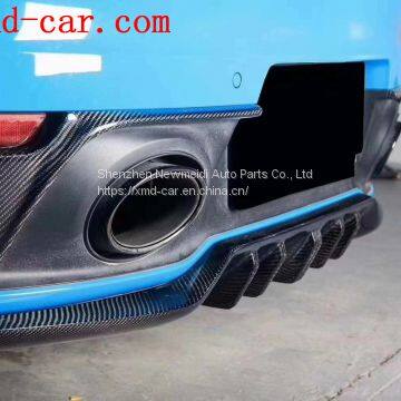 Carbon Fiber Small Body Kit Front Rear Lip Chin Bumper Side Skirt Spolier for Porsche 992 photo-5