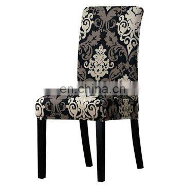 Printed Elastic Chair Cover Dining Spandex Stretch Removable Slipcovers for Dining Room Banquet Wedding Kitchen photo-3