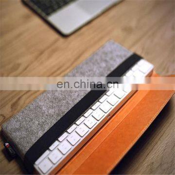 custom logo size felt  computer laptop cover