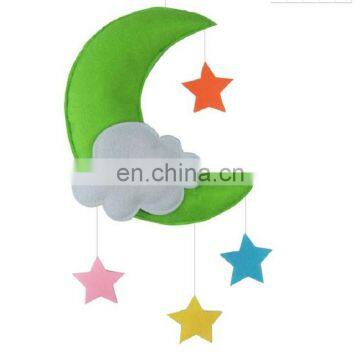 Colorful Felt Cloud Shape Baby Mobile Hanger photo-5