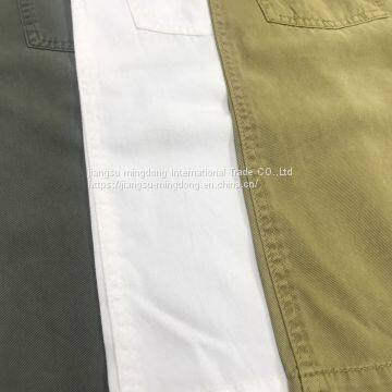64%Tencel 26%Cotton 10%Linen Twill Fabric photo-3