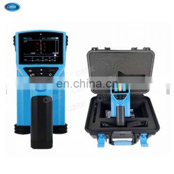 Touch screen integrated steel bar detector concrete rebar scanner