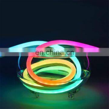 Mini Neon Flex Waterproof Silicone Tube Small LED Neon Light Custom Strip Neon Flex 360 For Wall Hanging photo-7