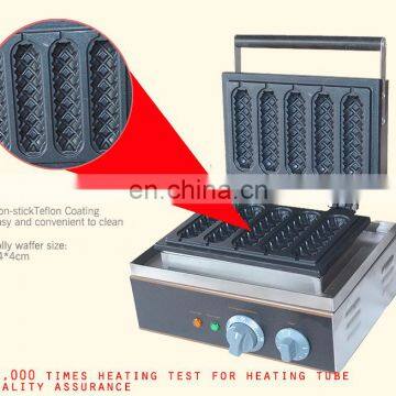 Cafes Equipment Machine Single Corn Waffle Iron Electric Corn Dog Waffle Baker photo-3