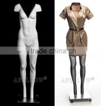 fiberglass material new style female ghost mannequin