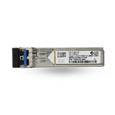 Original New Cisco GLC-BX-D 1000BASE-BX SFP 1490NM 20KM BIDI SFP Transceiver Module