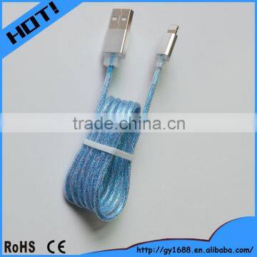 Mobile Phone Use 8 Pin micro usb data cable 1m