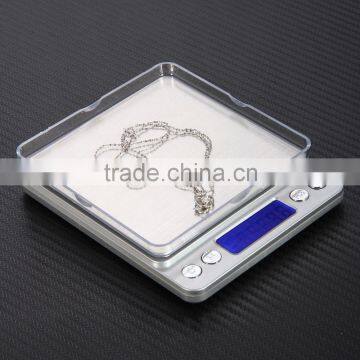 2000g By 0.1g Digital Pocket Scale Jewelry Scale Weigh Scale Kitchen Gold Silver Coin Gram LCD Backlight Display