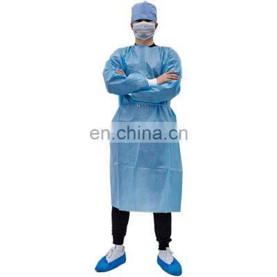Factory Direct AAMI Level 2 Disposable Isolationgown Knitted Cuff Packing Box Hospital Uniform photo-4