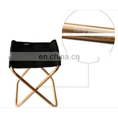 Aluminum Alloy Lightweight Outdoor Foldable Mini Portable Camping Chair