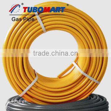 gas composite pipe of five layers AS 4176 Polyethylene/aluminium pipe