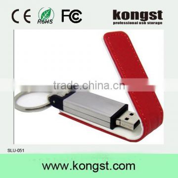 Competive price high speed leather usb flash drive custom,custom made usb,white leather usb