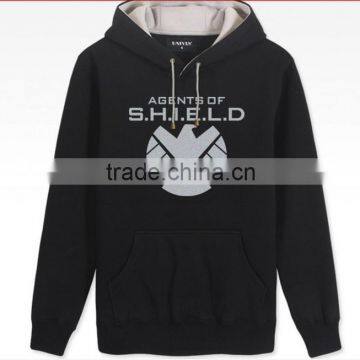 Golden manufature wholesale blank pullover hoodies