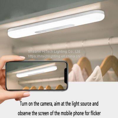 LED Human Body Sensor Night Light USB Charging Wireless Night Light Smart Motion Sensor Bedside Wardrobe Cabinet Lamp For Home photo-4