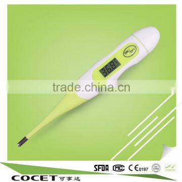 2016 Custom Cheap price of flexible baby kids electric clinic digital thermometer with CE FDA