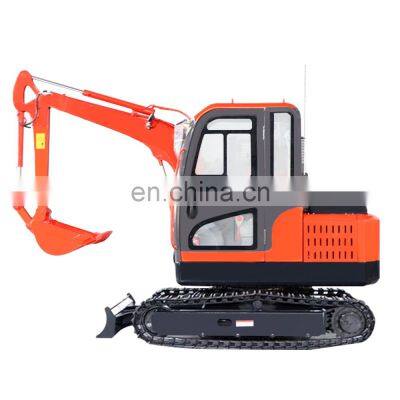 Swing Muni Small Hydraulic Rock Breaker Excavator with Cabin for Garden Digging small excavator attachments