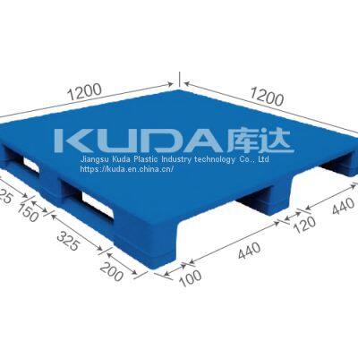 warehouse storage solution 1212B PBCZ PLASTIC PALLET（BUILT-IN STEEL TUBE）china manufacturer