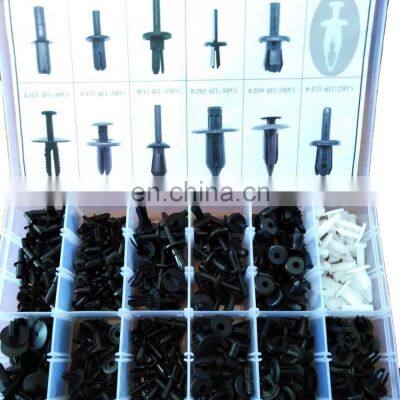 Different Fasteners Assorted Car Bumper Door Fender Retainer Fastener Clip Moulding FIxing Trim Clips