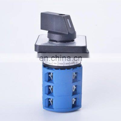 Changeover Switch LW28-25A 380v Universal Changeover Combination Switch 3 Position 3 Knots Button Cam Switch photo-3