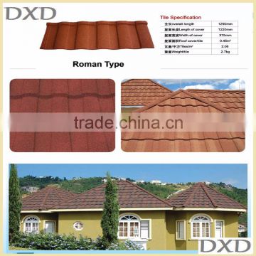 zinc roof tiles light building material sheet metal roofing stone roof tile Nosen type                        
                                                Quality Choice