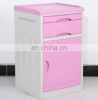 Good Quality Hospital Furniture ABS Bedside Locker Bedside Cabinet With Casters photo-5